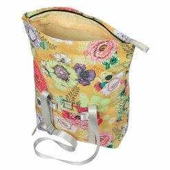 Sacoche Vélo Arrière Shopper Basil Bloom Field Jaune Miel 20L -Bike Boutique de vente sacoche velo arriere shopper basil bloom field jaune miel 20l full 5