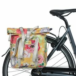 Sacoche Vélo Arrière Shopper Basil Bloom Field Jaune Miel 20L -Bike Boutique de vente sacoche velo arriere shopper basil bloom field jaune miel 20l full 6