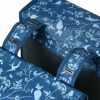 Sacoche Vélo Double 35 L Wanderlust Bleu Indigo Basil 2 Sacoche Vélo Double 35 L Wanderlust Bleu Indigo Basil – Image 2