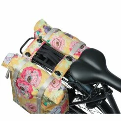 Sacoche Vélo Double Porte-bagage Amovible MIK Jaune Bloom Basil -Bike Boutique de vente sacoche velo double porte bagage amovible mik jaune bloom basil full 5