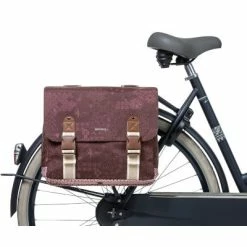 Sacoche Vélo Double Rouge Vintage 35L Boheme Basil -Bike Boutique de vente sacoche velo double rouge vintage 35l boheme basil full 5