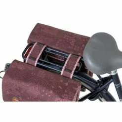 Sacoche Vélo Double Rouge Vintage 35L Boheme Basil -Bike Boutique de vente sacoche velo double rouge vintage 35l boheme basil full 6