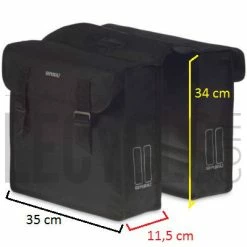 Sacoches Vélo Double Mara L 26 L Basil 8 Sacoches Vélo Double Mara L 26 L Basil -Bike Boutique de vente sacoches velo double mara l 26 l basil full 5