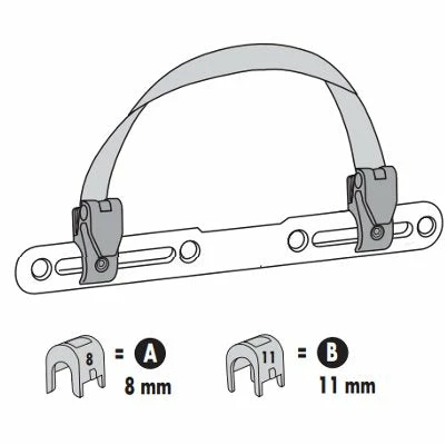 Set De Quatre Réducteurs Quick Lock 1 Ou 2 Sacoches Vélo Ortlieb 2 Set De Quatre Réducteurs Quick Lock 1 Ou 2 Sacoches Vélo Ortlieb – Image 2