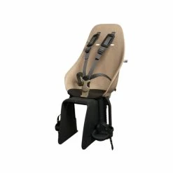 Siège Vélo Enfant Arrière Sur Porte-bagages Urban Iki Bio Momigara -Bike Boutique de vente siege arriere urban iki bio pour porte bagages beige