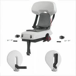 Siège Enfant Pour Vélo Guppy Junior Blanc - Polisport -Bike Boutique de vente siege enfant pour velo guppy junior blanc polisport full 3