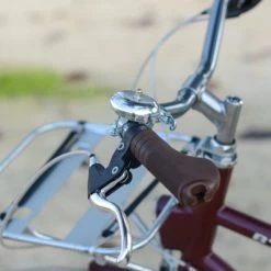 Brandless Sonnette De Vélo Au Look Ancien Couleur Argent 57 Mm -Bike Boutique de vente sonnette de velo au look ancien couleur argent 57 mm full 3