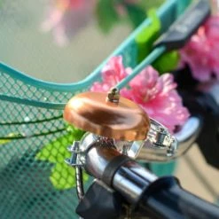 Brandless Sonnette De Vélo Au Look Ancien Couleur Cuivre 57 Mm -Bike Boutique de vente sonnette de velo au look ancien couleur cuivre 57 mm full 3