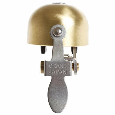 Sonnette Vélo Or Mat E-ne Crane 2 Sonnette Vélo Or Mat E-ne Crane – Image 2