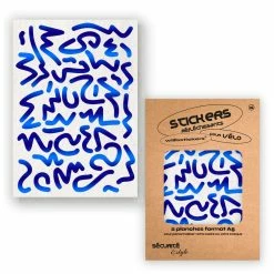 Stickers Réfléchissants Pour Cadre De Vélo Motif Louvre Will B 15 Stickers Réfléchissants Pour Cadre De Vélo Motif Louvre Will B -Bike Boutique de vente stickers velo will b motif louvre bleu