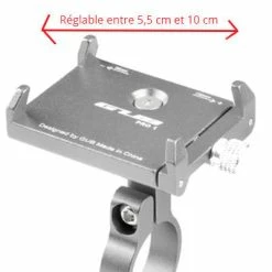 Support Smartphone Réglable Et Stable En Alu Pro 1 Gub Gris 9 Support Smartphone Réglable Et Stable En Alu Pro 1 Gub Gris -Bike Boutique de vente support smartphone reglable et stable en alu pro 1 gub gris full 4