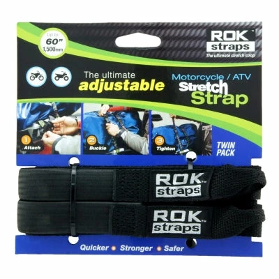 Tendeurs Réglables Pour Charge Lourde à Vélo - Rok Straps 25 Mm 1 Tendeurs Réglables Pour Charge Lourde à Vélo - Rok Straps 25 Mm