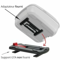 Top Case Citybox Pour Fixation GTA Klickfix Sur Porte Bagage -Bike Boutique de vente top case citybox pour fixation gta klickfix sur porte bagage full 4
